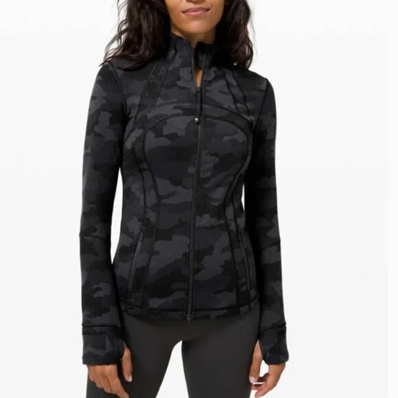 LULULEMON Define Jacket *Luon in Heritage 365 Camo Deep Coal Multi Sz 10 - NWT!! - Picture 1 of 13